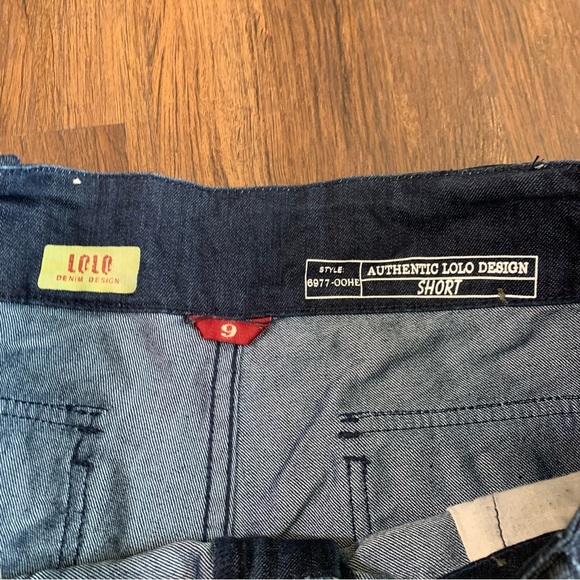 Lolo Denim Design Cargo Style Denim Shorts - Picture 3 of 5